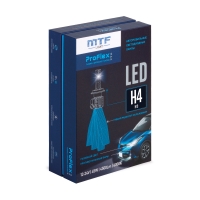 Светодиодные лампы H4/H19, MTF Light, ProFLEX MAX, 12–24V, 45W, 4500lm, 6000K, без кулера Светодиодные лампы H4/H19, MTF Light, ProFLEX MAX, 12–24V, 45W, 4500lm, 6000K, без кулера