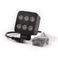 Светодиодный прожектор MTF Light MAXIMUM BLACK — 50W, 12–36V, 5000 lm, прямоугольный, ECE R10 Светодиодный прожектор MTF Light MAXIMUM BLACK — 50W, 12–36V, 5000 lm, прямоугольный, ECE R10
