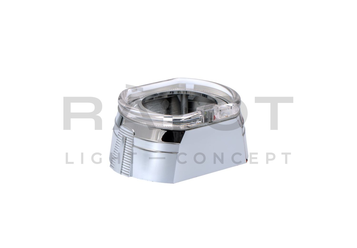 Бленда Optima GD136 2.5" F-style для линзы 2.5 дюйма с АГ CREE + режим притухания, 1  штука