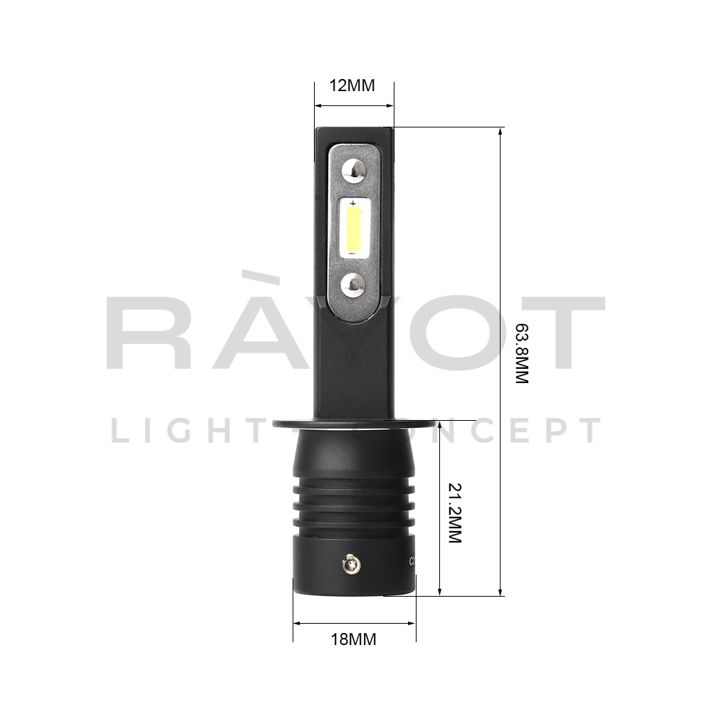 Светодиодные лампы Optima LED QVANT H1,12-24V, 2 лампы