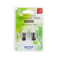 Светодиодная автолампа MTF Light FIREFLY, W5W/T10, 12V, 0.7W, 5500K