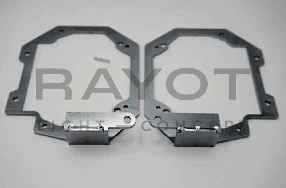 Переходные рамки для NISSAN Qashqai (J11) (2017-2022) Рестайлинг (LED) (Комплект 2шт)