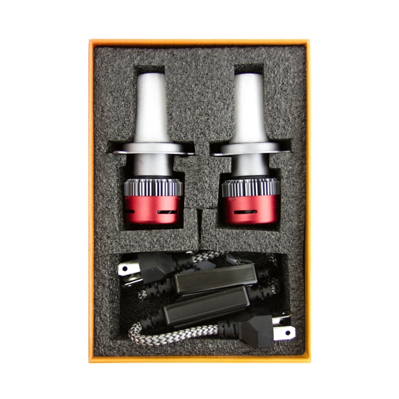 Светодиодные лампы MTF Light CYBER LIGHT, H4, 24V, 6000K, 3750 лм, 45 Вт, комплект 2 шт.